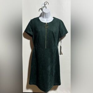 Calvin Klein Women’s Emerald Short Sleeve Dress Dress Size 10 New With Taga